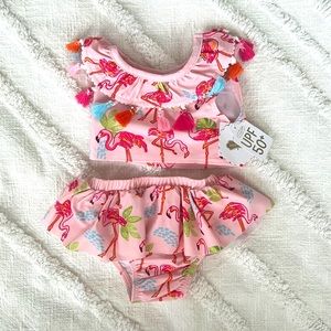 Mud Pie baby girl swimsuit 3-6 months